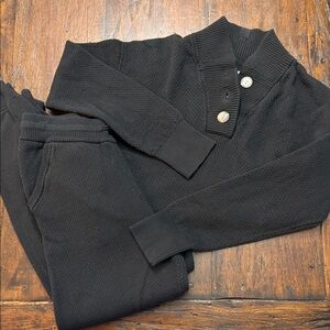 Tommy John Black Sweater lounge set. Excellent condition!